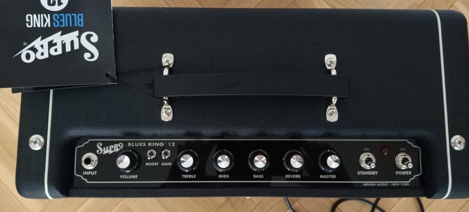 Amplificador de guitarra Supro