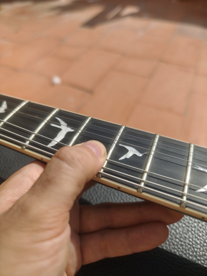 PRS SE Hollowbody Charcoal Burst + Estuche de segunda mano · Foto 5 de 9 · Alicante · 740 €