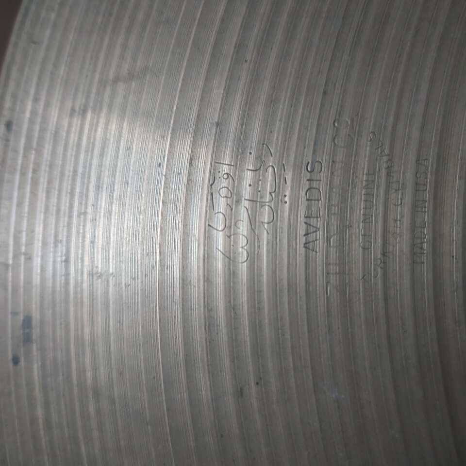o vendo Hihat Zildjian Avedis 14" vintage