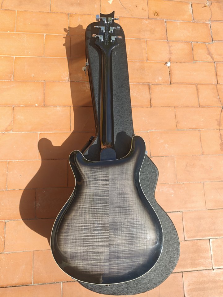 PRS SE Hollowbody Charcoal Burst + Estuche de segunda mano · Foto 7 de 9 · Alicante · 740 €