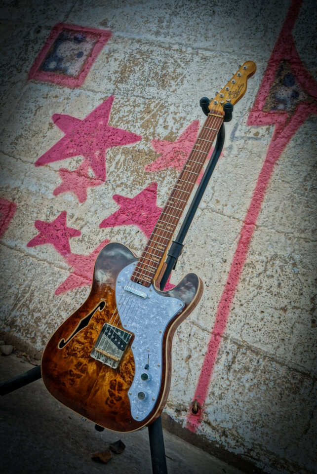 Telecaster thinline de Luthier