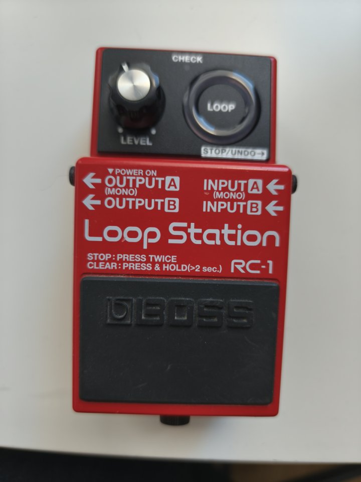 Boss RC-1 Loop Station - envío certificado incluido