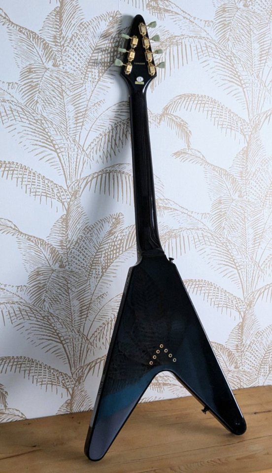 Epiphone Flying V 58 Korina 7 cuerdas