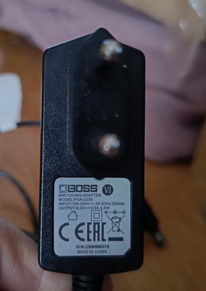Adaptador corriente Boss PSA-230S ‼️ENVIO INCLUIDO ‼️
