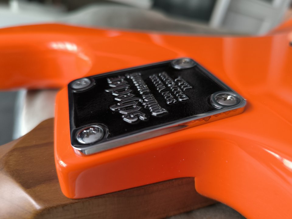 Schecter Nick Johnston HSS orange de segunda mano · Foto 6 de 10 · Bizkaia