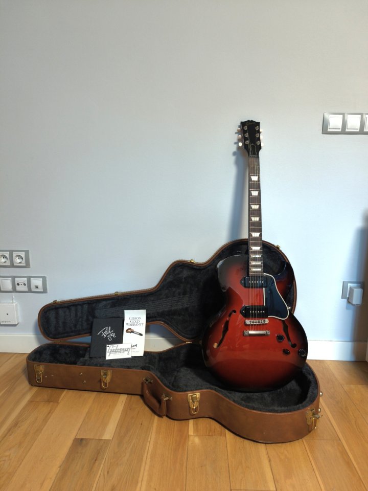 Gibson Billie Joe Armstrong ES-137 - 2014 - Black Cherry Burst