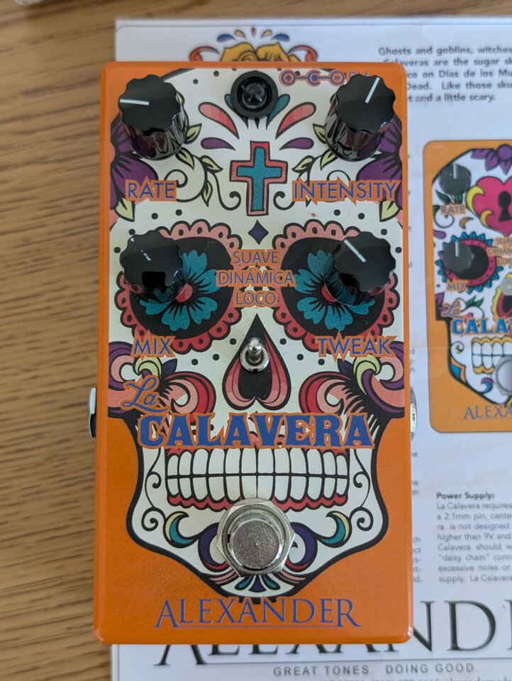 Alexander La Calavera Phaser - 10 Stages (Vendido)