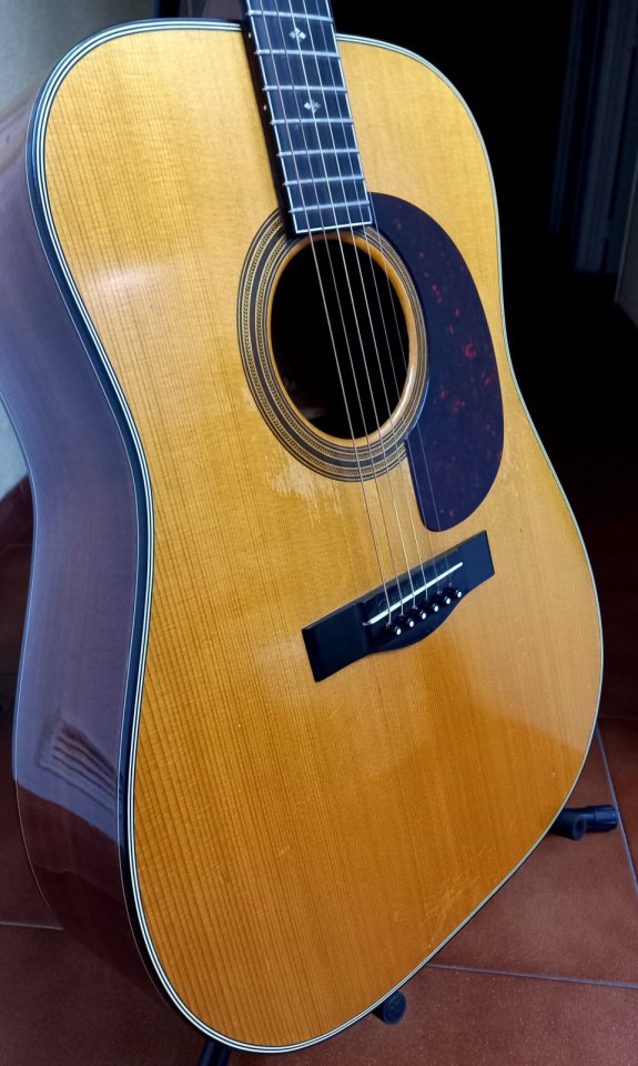 Guitarra Levin W32 del 1974