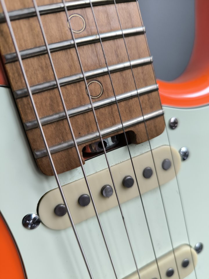 Schecter Nick Johnston HSS orange de segunda mano · Foto 10 de 10 · Bizkaia