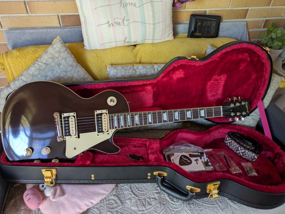 Epiphone Les Paul Jeff Beck Oxblood IBGC modificada de segunda mano · Foto 1 de 10 · Madrid