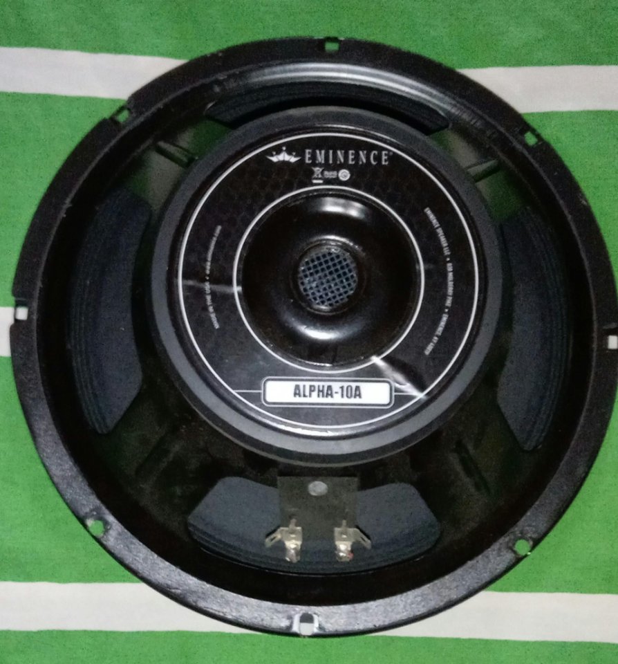 Altavoz EMINENCE ALPHA-10A de 10" pulgadas 8 omnios ohm ohms de segunda mano · Foto 1 de 2 · A Coruña · 60 €