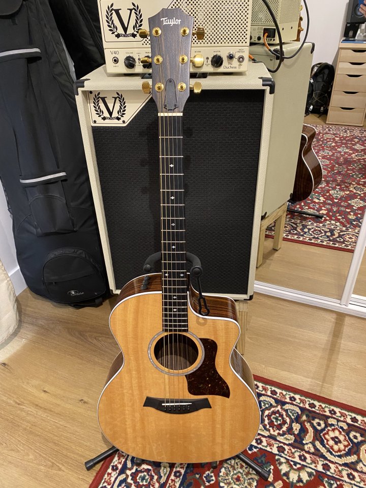 Guitarra Taylor 214ce DLX nueva