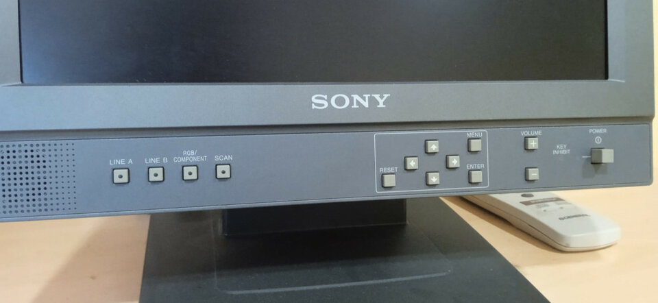 Monitor TV Sony Profesional LMD 1410 Retro