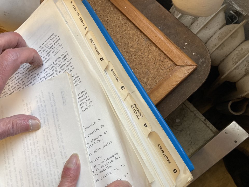 Manual completo Ampex ATR-100 Series de segunda mano · Foto 4 de 4 · Madrid · 100 €