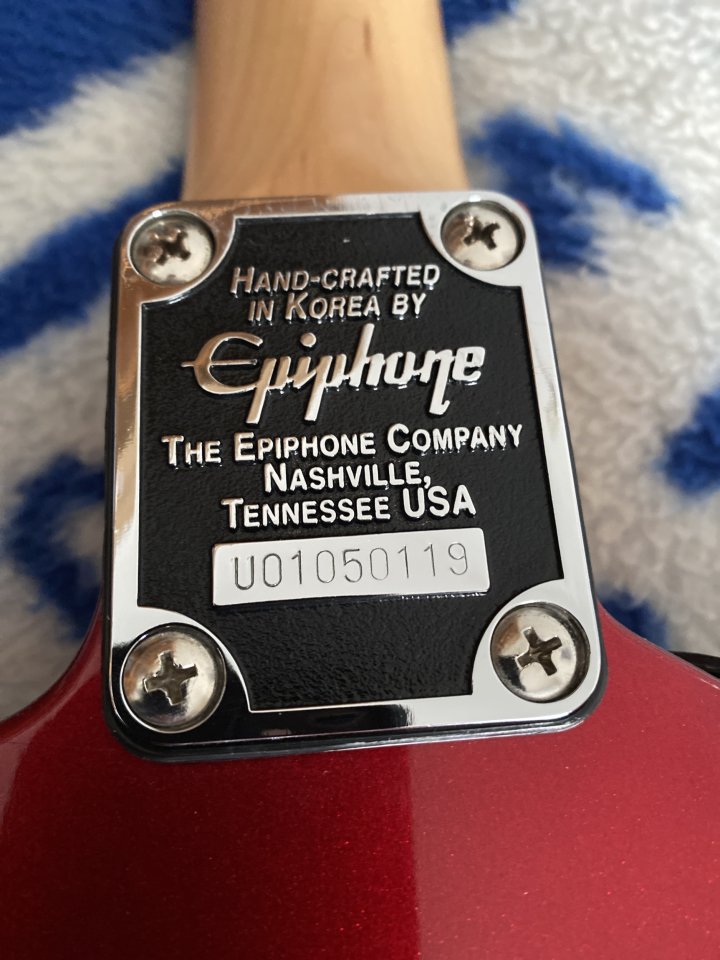 Epiphone Explorer Korea 2001