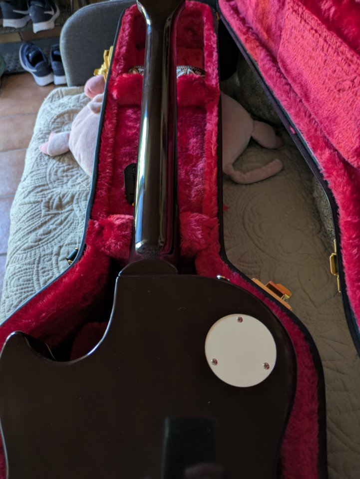 Epiphone Les Paul Jeff Beck Oxblood IBGC modificada de segunda mano · Foto 7 de 10 · Madrid