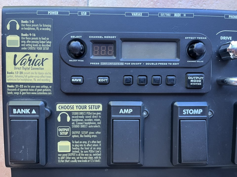 POD XT LIVE de segunda mano · Foto 4 de 10 · Castellón · 100 €