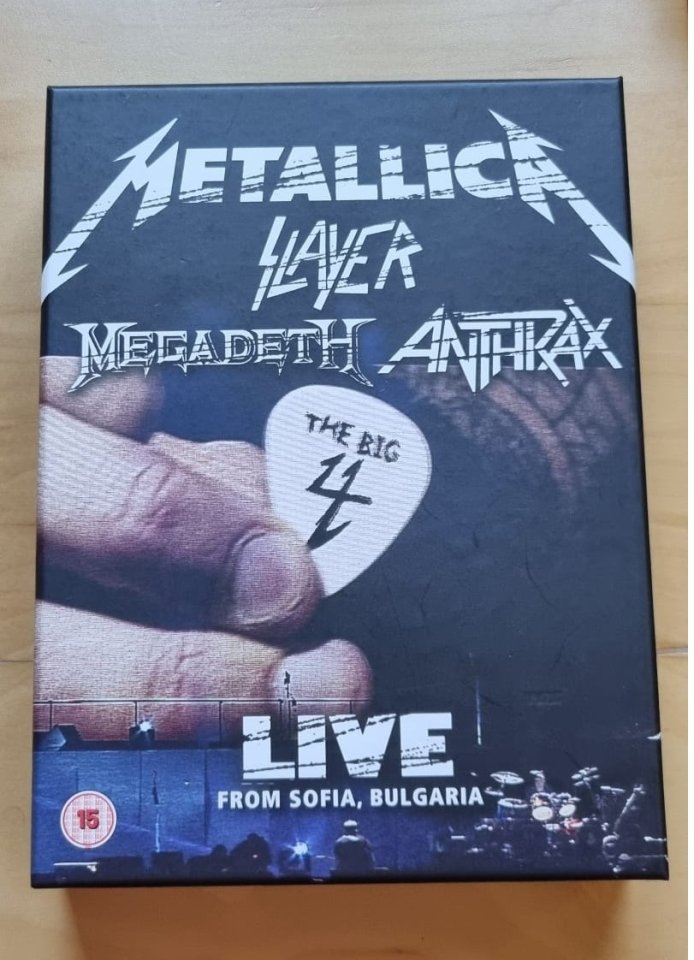The Big 4: Live From Sofia, Bulgaria DVD