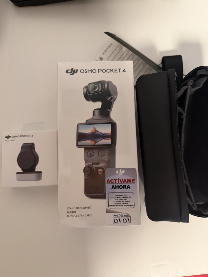 DJI Osmo Pocket 4 sin abrir nueva y garantía de segunda mano · Foto 5 de 5 · SC Tenerife · 345 €
