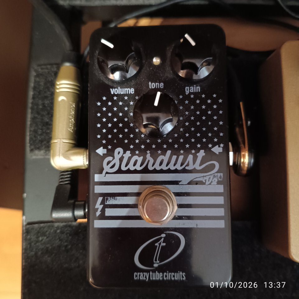 Crazy Tube Circuits Stardust -- Overdrive tipo Fender Blackface de segunda mano · Foto 2 de 2 · Madrid · 120 €