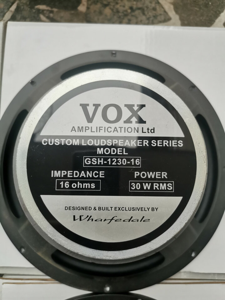Altavoz de guitarra Vox/Wharfedale GSH-1230