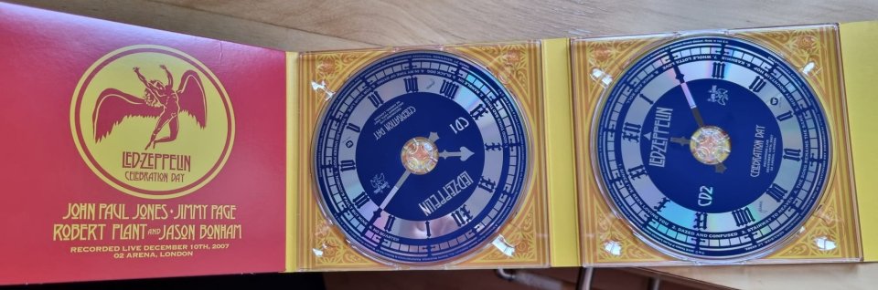 Led Zeppelin Celebration Day CD + DVD