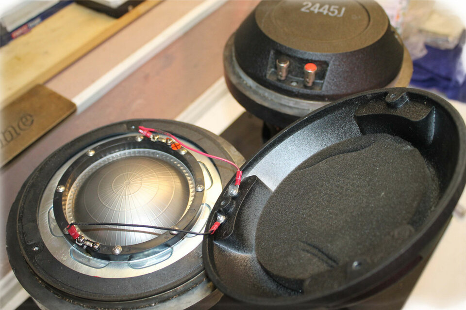 Pareja JBL 2445J  Compresión Driver