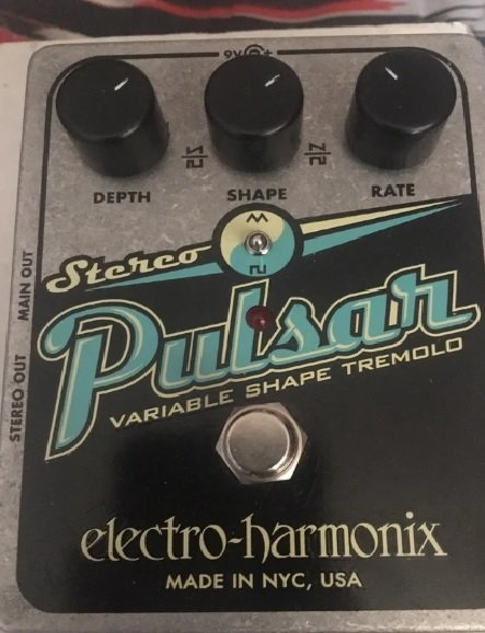 Pedal de trémolo Electro Harmonix Pulsar