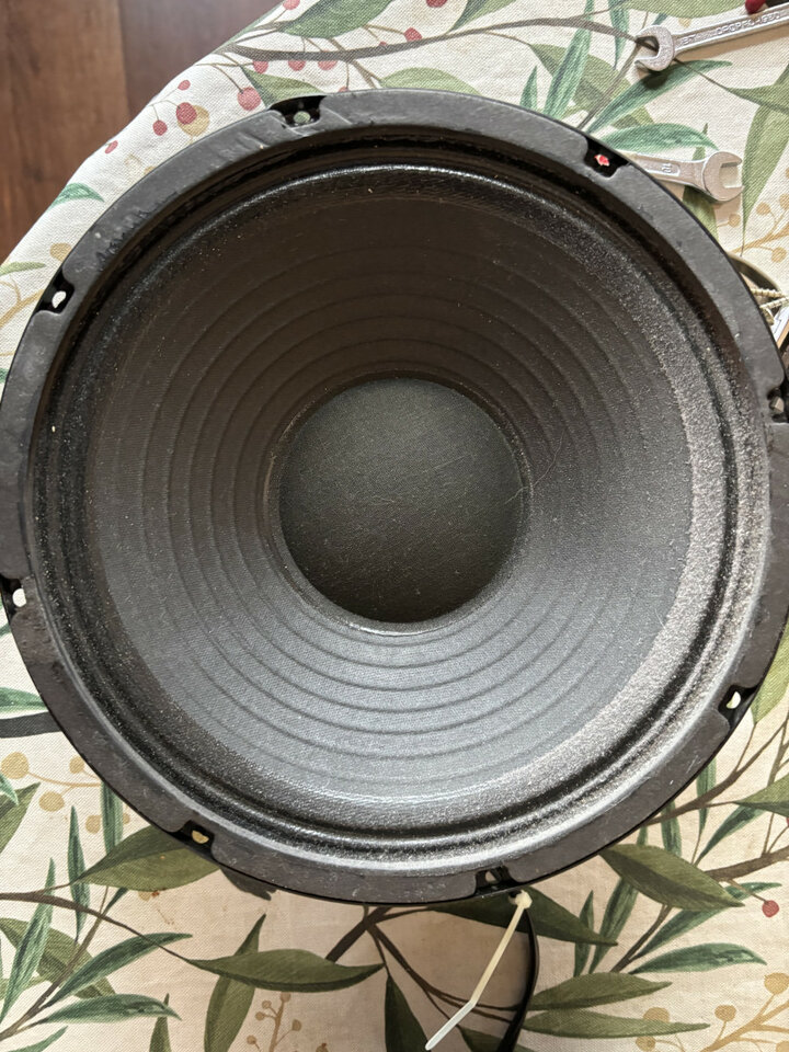 Altavoz Blue Marvel fabricados en U.S.A. por Eminence 10”. 16 ohms.