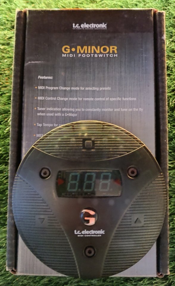 Multiefectos Tc Electronics Gmajor + pedal Gminor