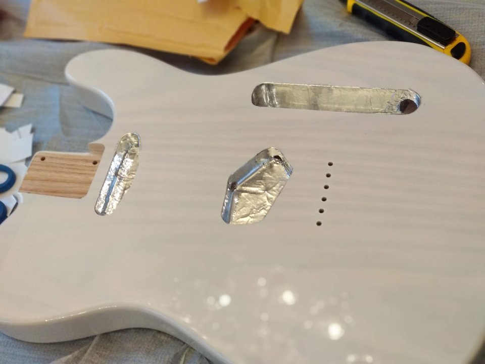 Guitarra para proyecto Telecaster