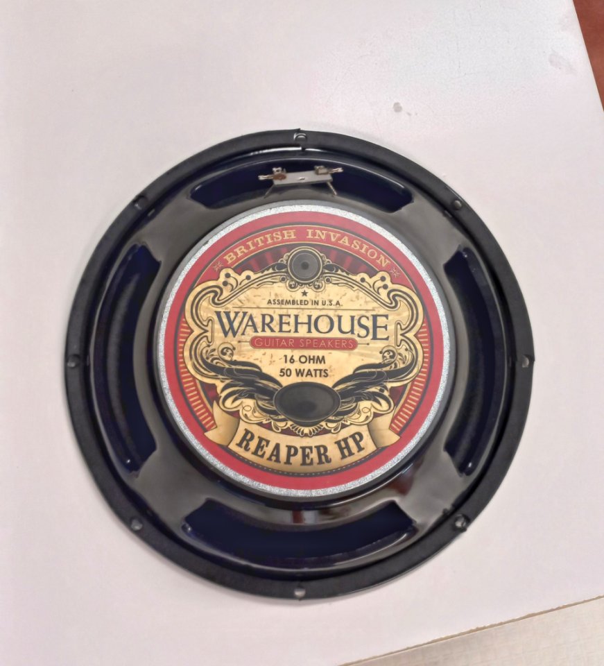Altavoz Warehouse Reaper HP 16 Ohm 50W de segunda mano · Foto 1 de 4 · Granada · 125 €