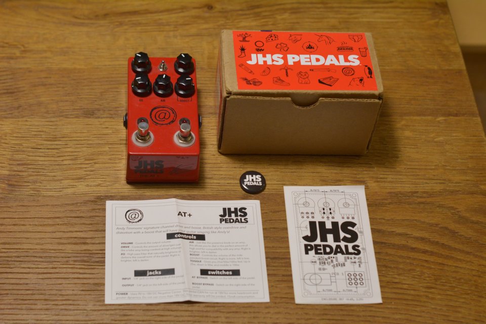 Pedal de guitarra JHS AT+