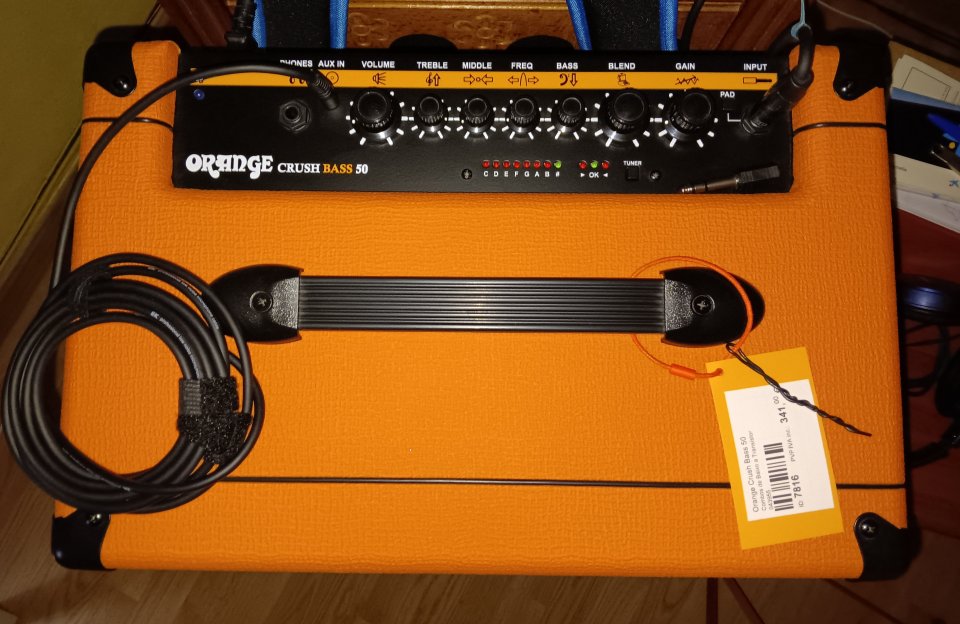 Amplificador bajo Orange Crush Bass 50