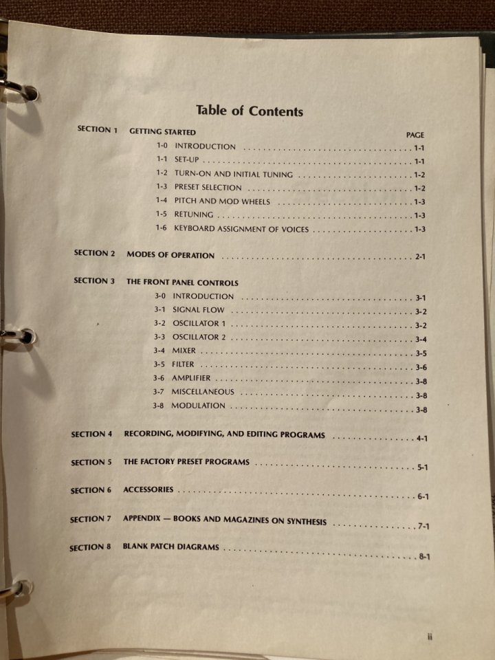 Manual original del Sequential Circuits Prophet 5 de segunda mano · Foto 2 de 3 · Madrid · 100 €