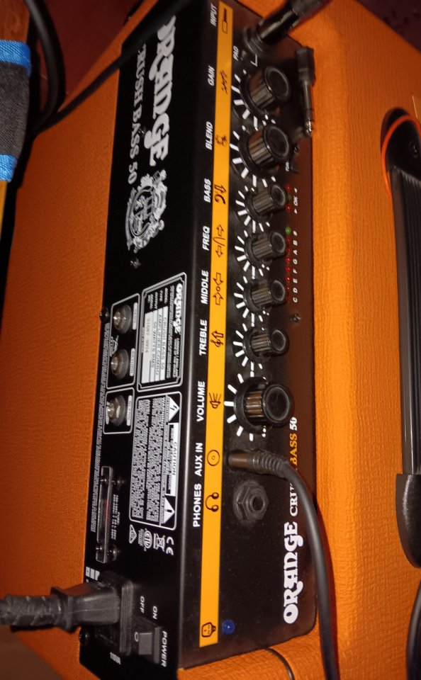 Amplificador bajo Orange Crush Bass 50