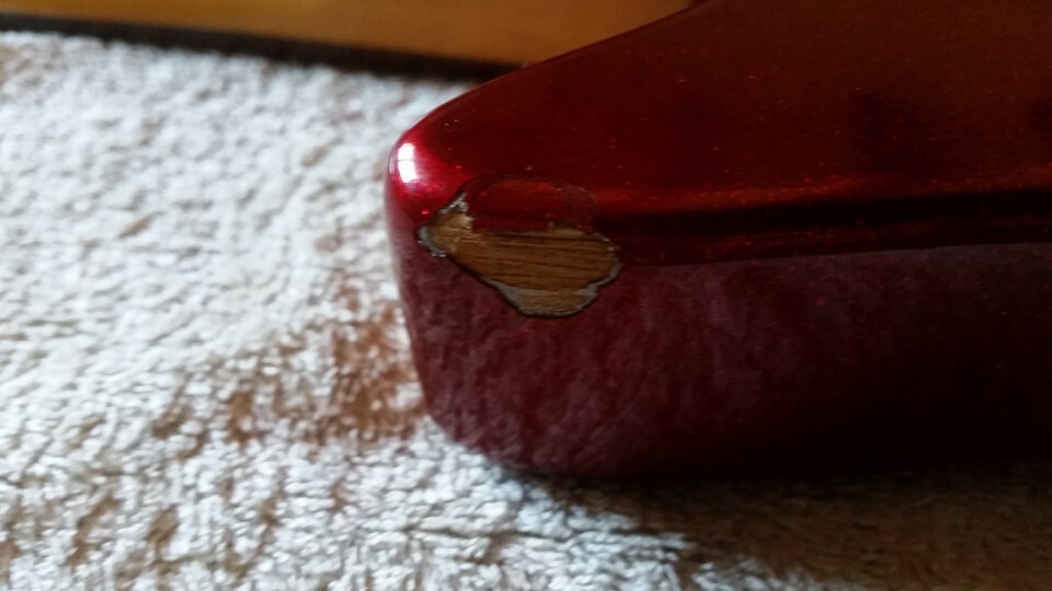 guitarra inusual, modelo desconocido, marca VANTAGE