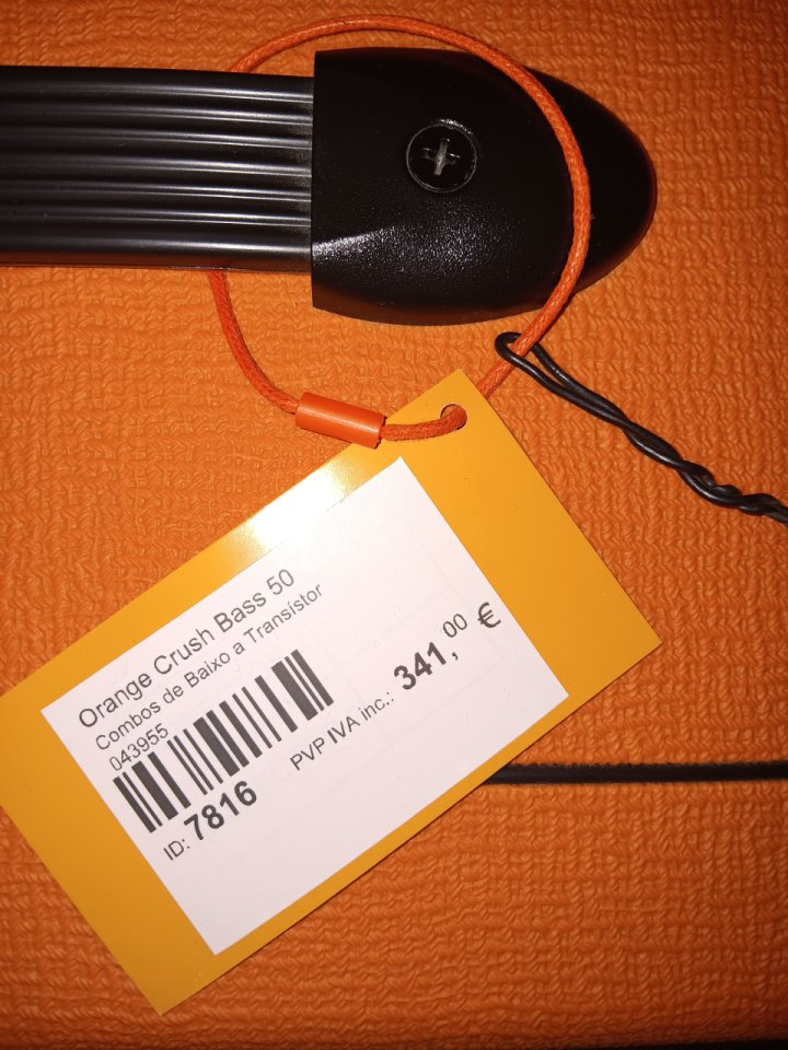 Amplificador bajo Orange Crush Bass 50