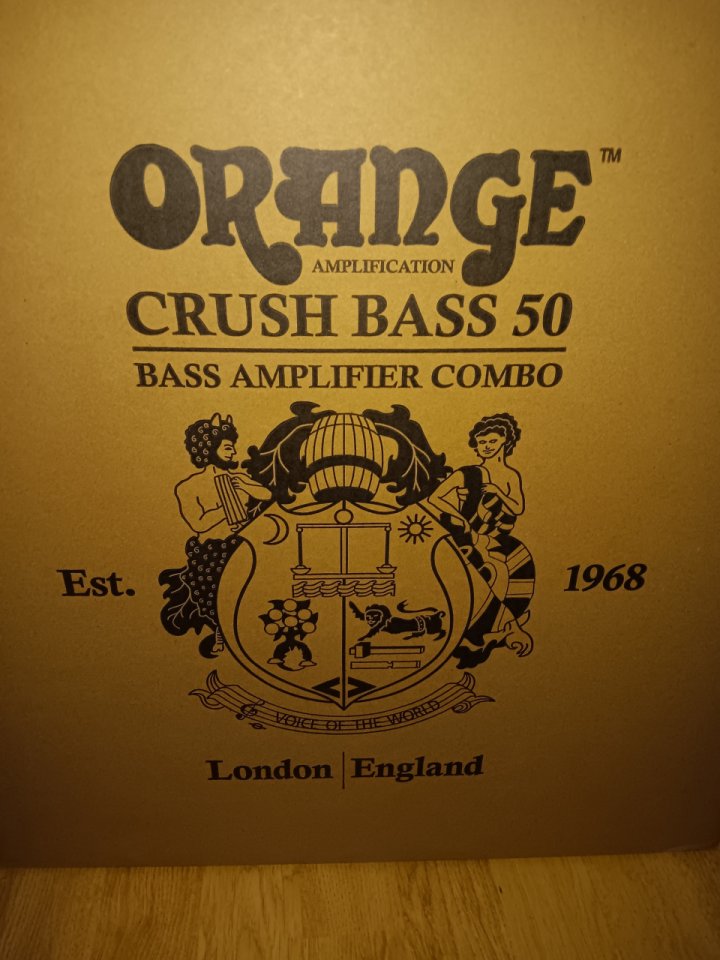 Amplificador bajo Orange Crush Bass 50
