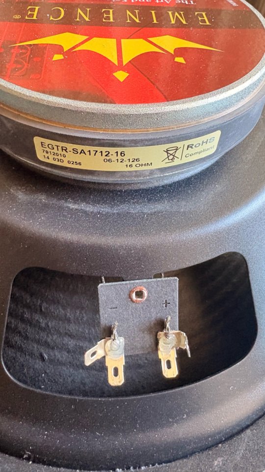 Pareja de Altvoces Eminence