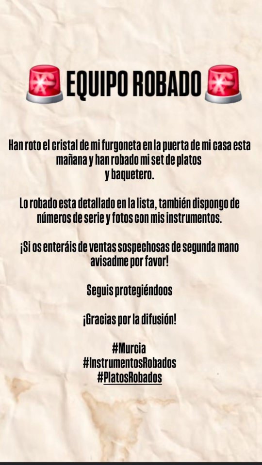 Robo de platos de segunda mano · Foto 4 de 5 · Murcia