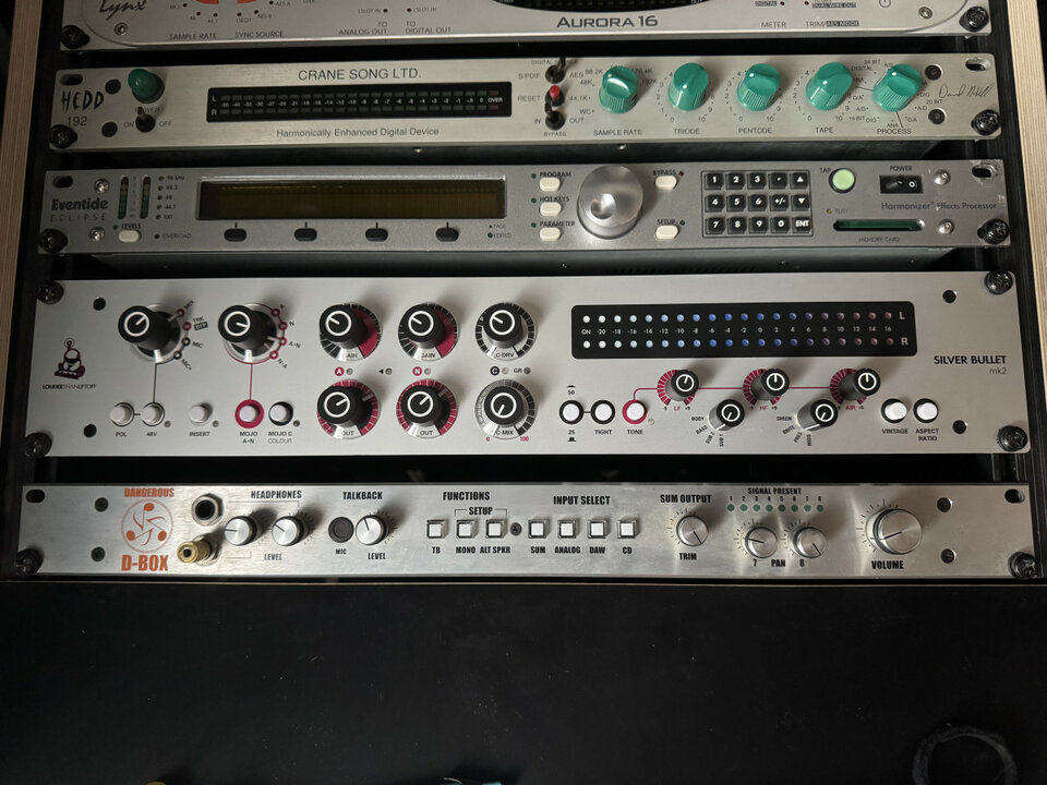 Control de monitores, Conversor DA y Sumador: Dangerous D-box