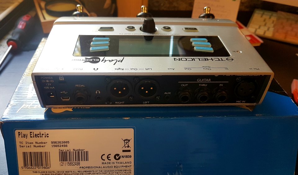 TC Electronic play electric