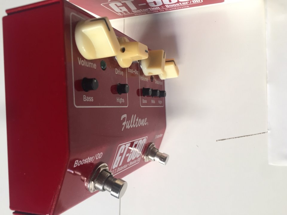 Pedal fulltone Gt-500 distorsion + booster
