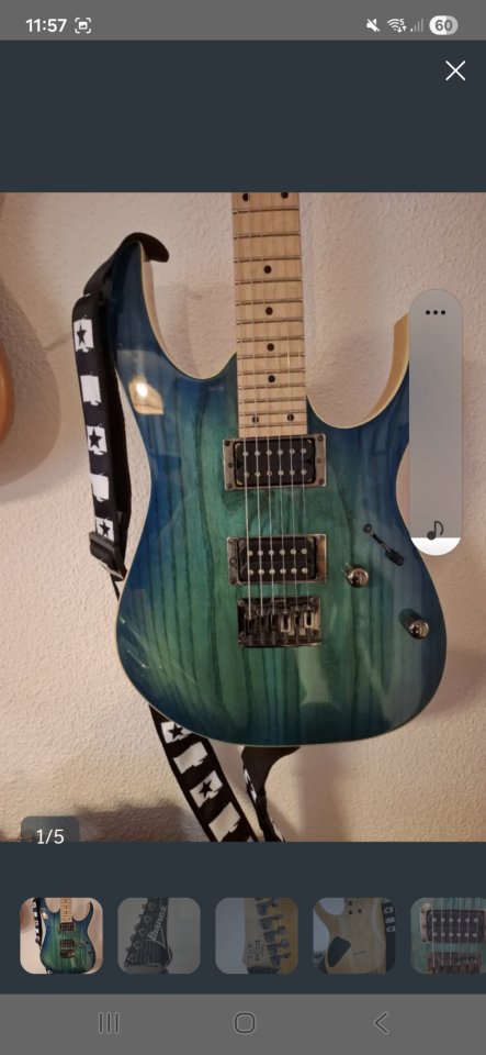 Ibanez Rg 421 con Di Marzio