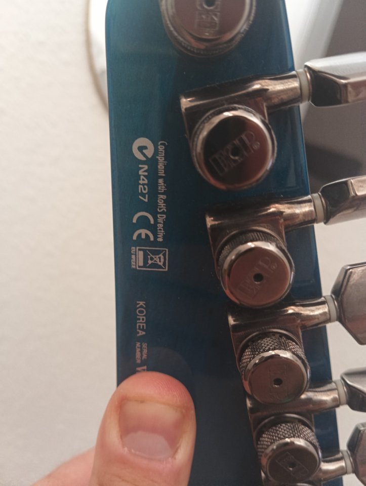 Esp Ltd mh1000 Deluxe del 2011 made in Korea de segunda mano · Foto 2 de 8 · Murcia · 900 €