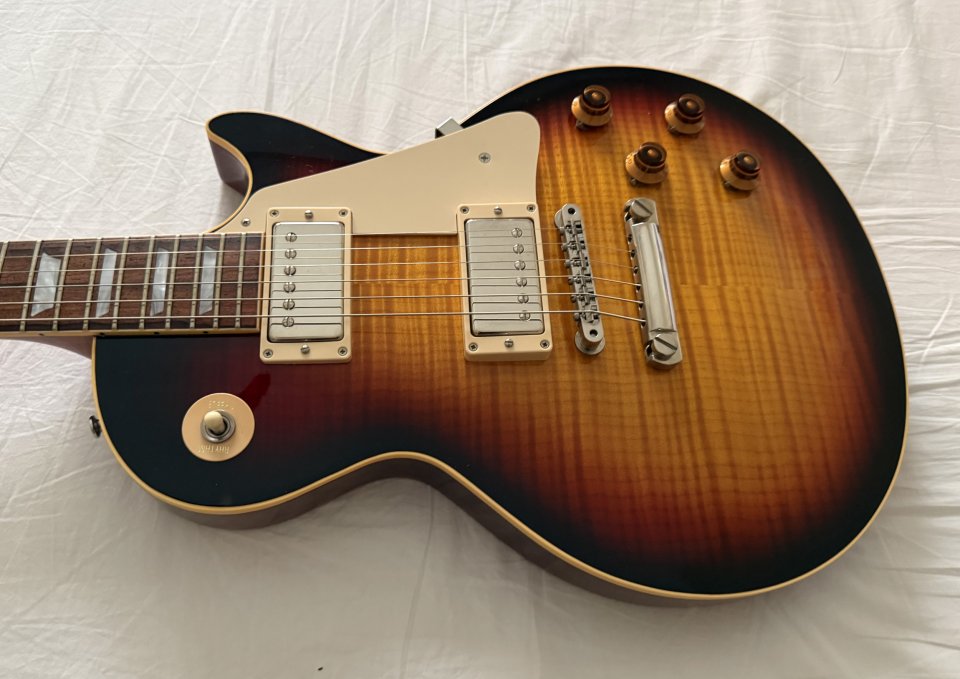 Gibson Les Paul R8 Historic Reissue 1958 Custom Shop Flametop Triburst (2002)