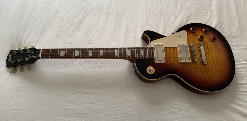 Gibson Les Paul R8 Historic Reissue 1958 Custom Shop Flametop Triburst (2002)