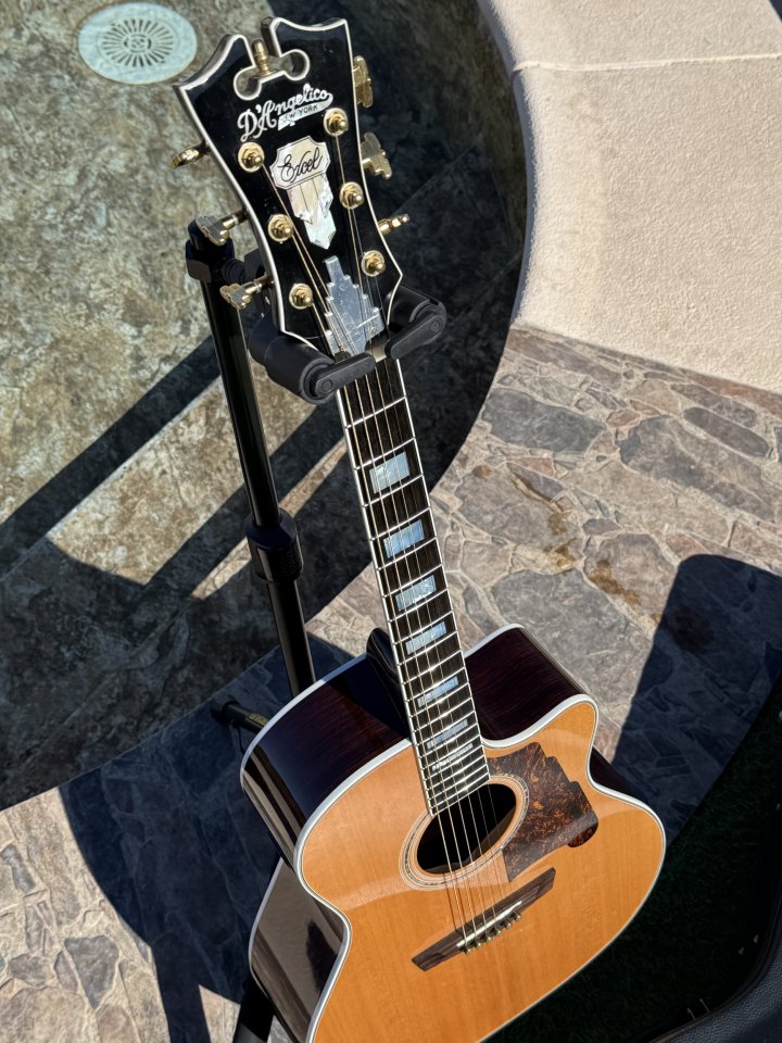 Guitarra acústica D'Angelico EXG200 Excel Grand Concert