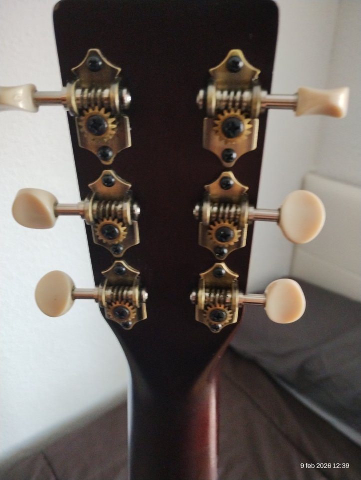 Guitarra parlor B18 Norman eléctrificada